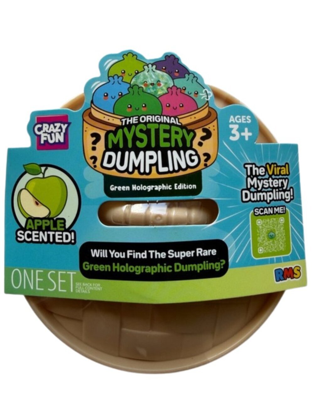 💚✨ NEW The Original Mystery Dumpling – Green Holographic Edition 🍏🔥RARE